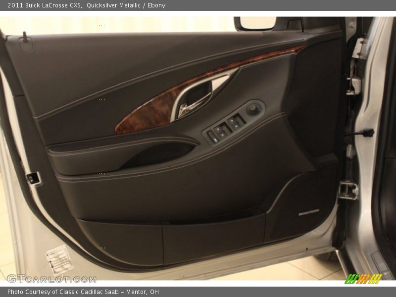 Quicksilver Metallic / Ebony 2011 Buick LaCrosse CXS