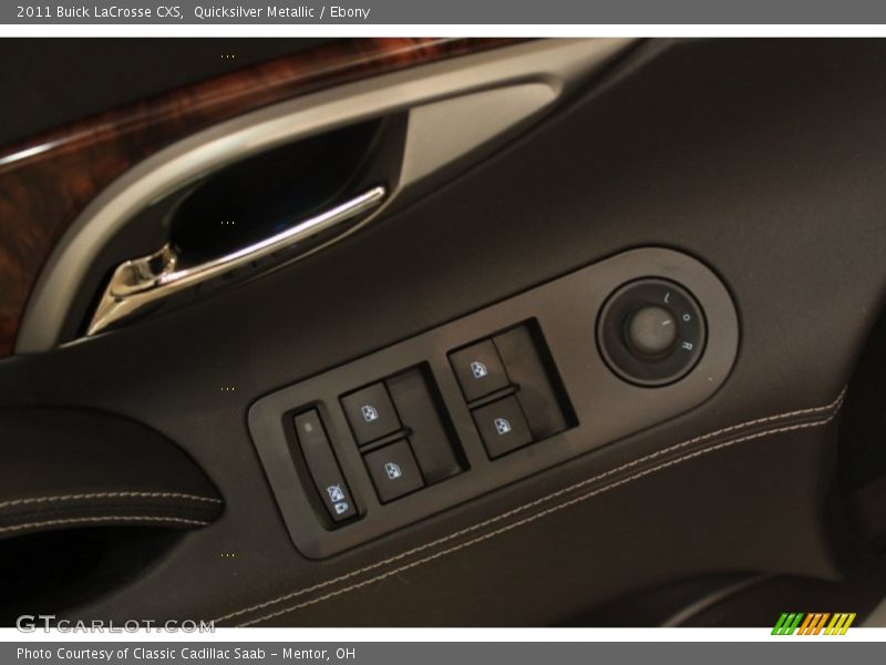 Quicksilver Metallic / Ebony 2011 Buick LaCrosse CXS