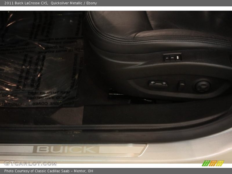 Quicksilver Metallic / Ebony 2011 Buick LaCrosse CXS