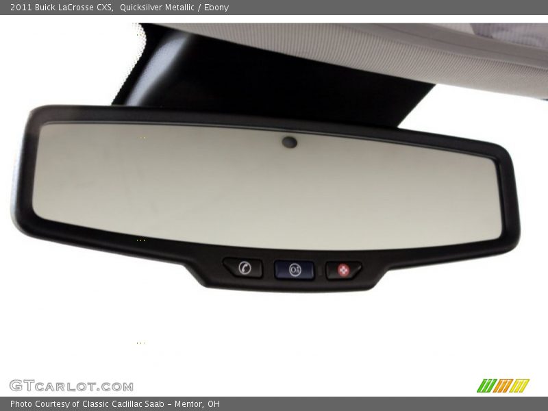 Quicksilver Metallic / Ebony 2011 Buick LaCrosse CXS