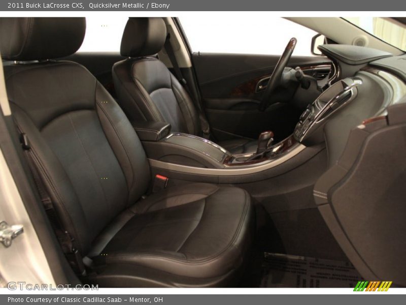 Quicksilver Metallic / Ebony 2011 Buick LaCrosse CXS
