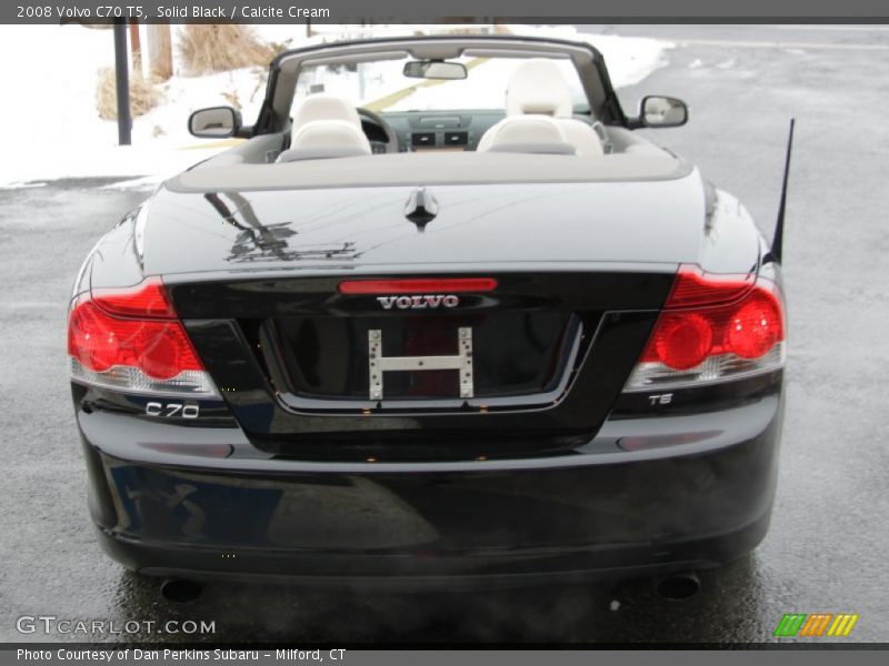 Solid Black / Calcite Cream 2008 Volvo C70 T5