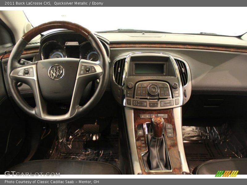 Quicksilver Metallic / Ebony 2011 Buick LaCrosse CXS
