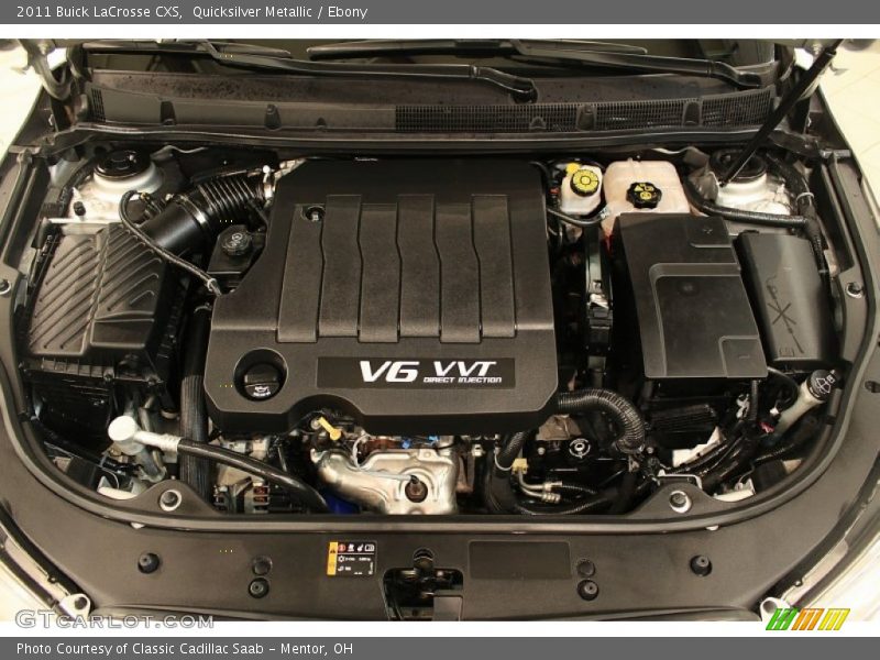 Quicksilver Metallic / Ebony 2011 Buick LaCrosse CXS