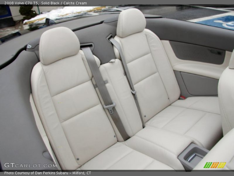 Solid Black / Calcite Cream 2008 Volvo C70 T5