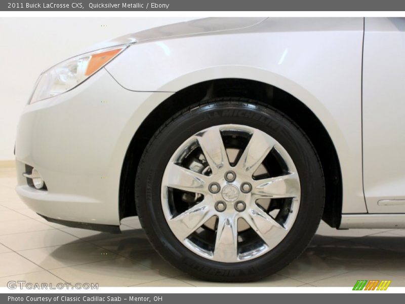 Quicksilver Metallic / Ebony 2011 Buick LaCrosse CXS