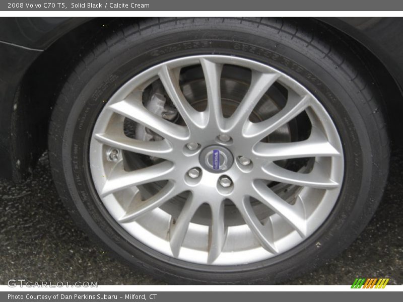 Solid Black / Calcite Cream 2008 Volvo C70 T5