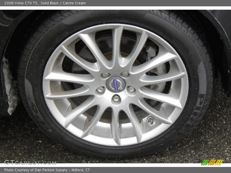 Solid Black / Calcite Cream 2008 Volvo C70 T5
