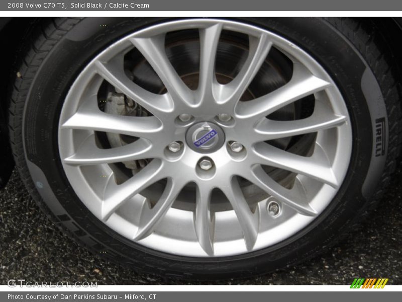 Solid Black / Calcite Cream 2008 Volvo C70 T5