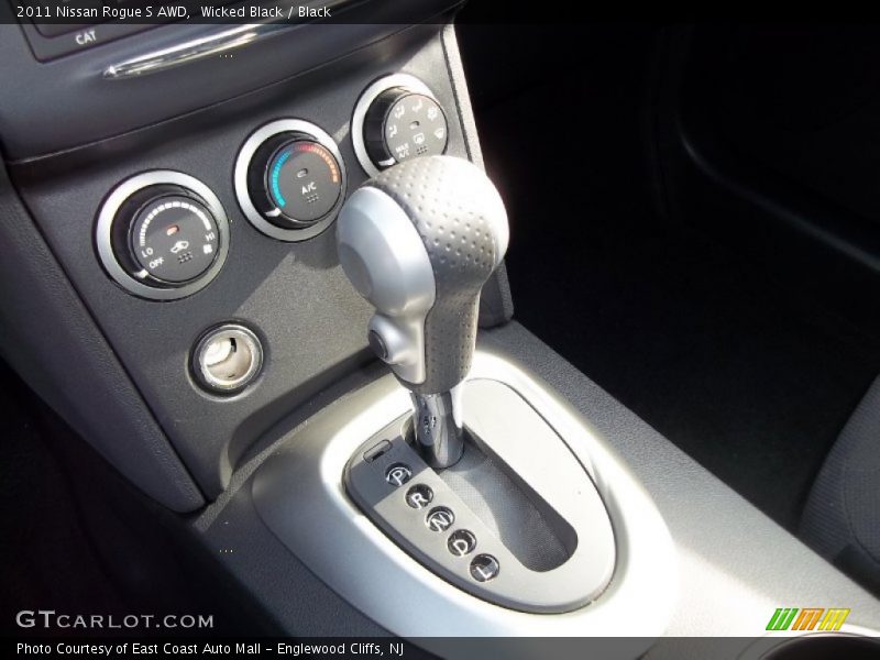 Wicked Black / Black 2011 Nissan Rogue S AWD