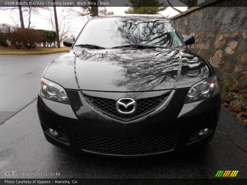 Black Mica / Black 2008 Mazda MAZDA3 i Touring Sedan