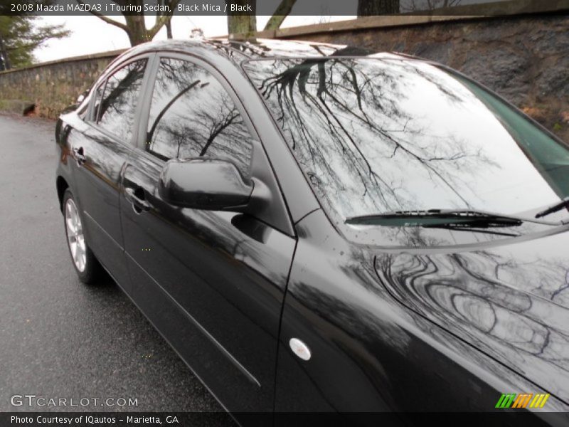 Black Mica / Black 2008 Mazda MAZDA3 i Touring Sedan