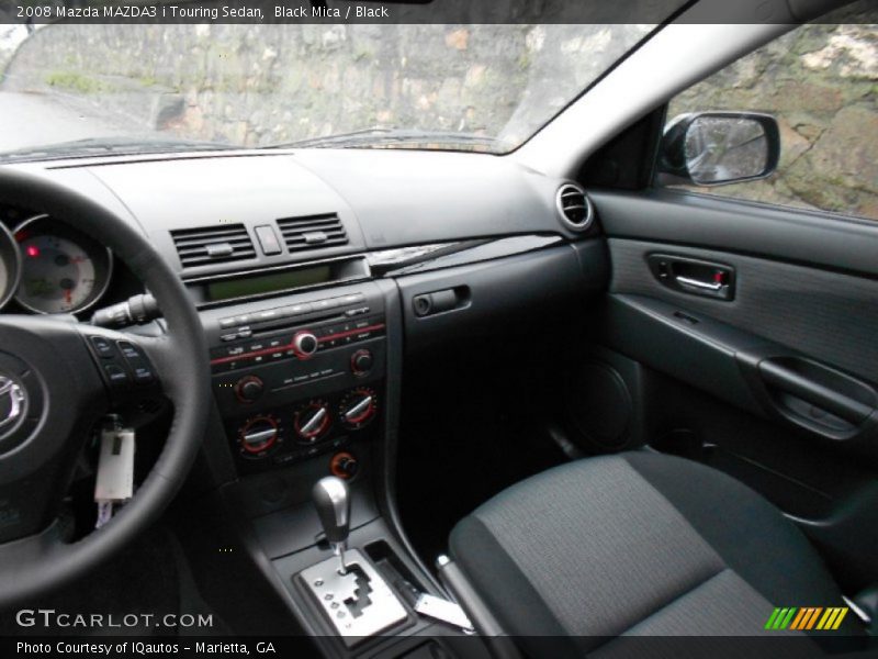 Black Mica / Black 2008 Mazda MAZDA3 i Touring Sedan