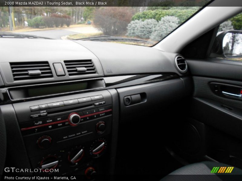 Black Mica / Black 2008 Mazda MAZDA3 i Touring Sedan