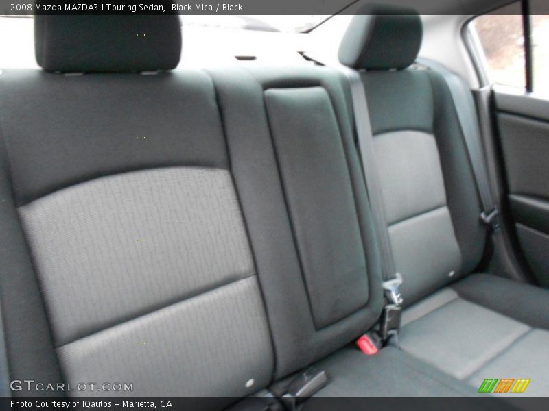 Black Mica / Black 2008 Mazda MAZDA3 i Touring Sedan