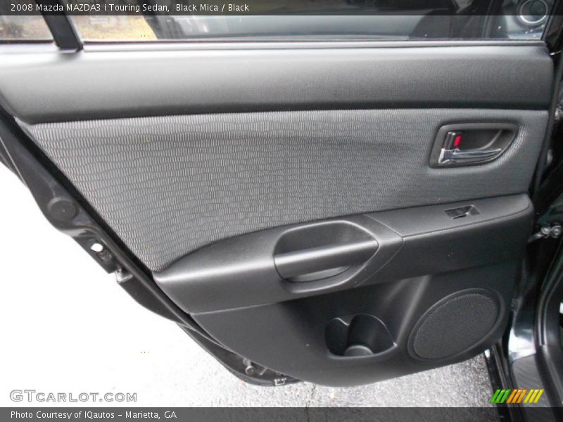 Black Mica / Black 2008 Mazda MAZDA3 i Touring Sedan