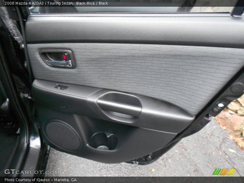 Black Mica / Black 2008 Mazda MAZDA3 i Touring Sedan