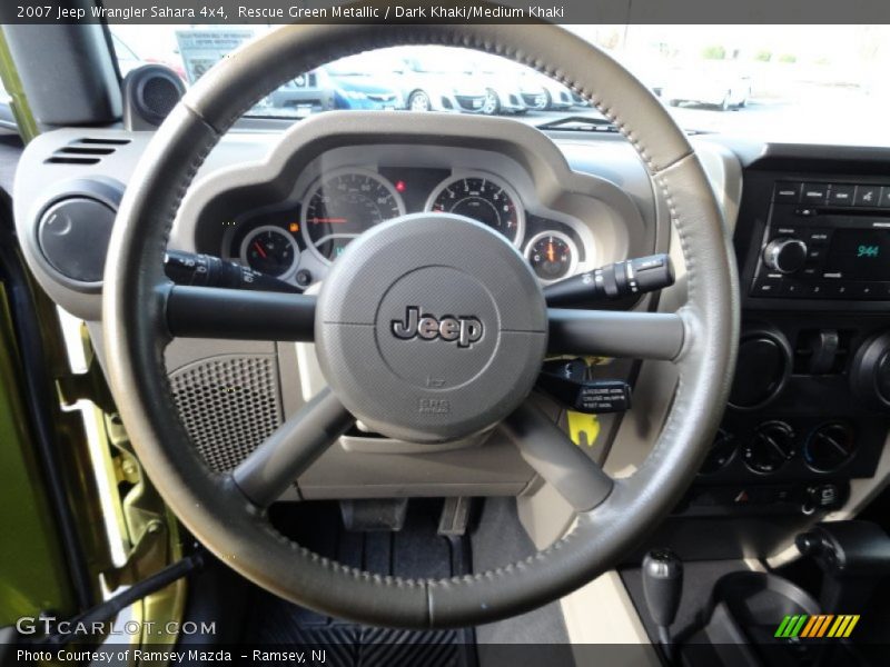  2007 Wrangler Sahara 4x4 Steering Wheel