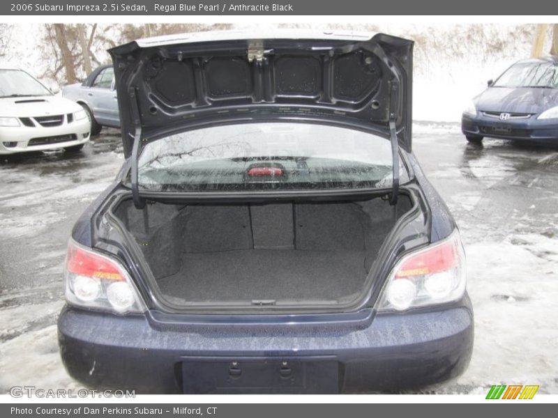 Regal Blue Pearl / Anthracite Black 2006 Subaru Impreza 2.5i Sedan