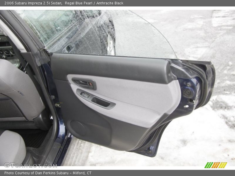 Regal Blue Pearl / Anthracite Black 2006 Subaru Impreza 2.5i Sedan