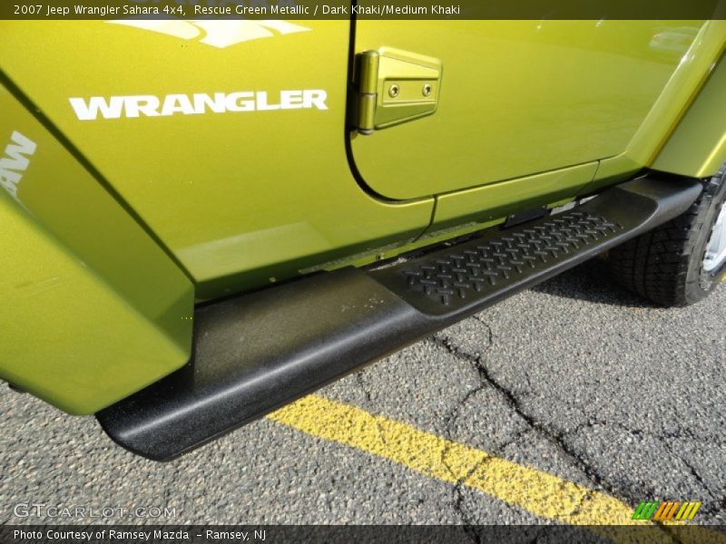Rescue Green Metallic / Dark Khaki/Medium Khaki 2007 Jeep Wrangler Sahara 4x4