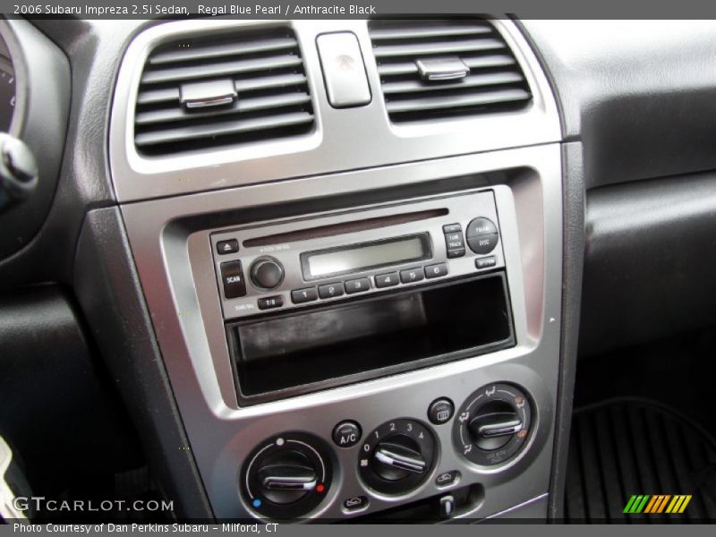 Regal Blue Pearl / Anthracite Black 2006 Subaru Impreza 2.5i Sedan