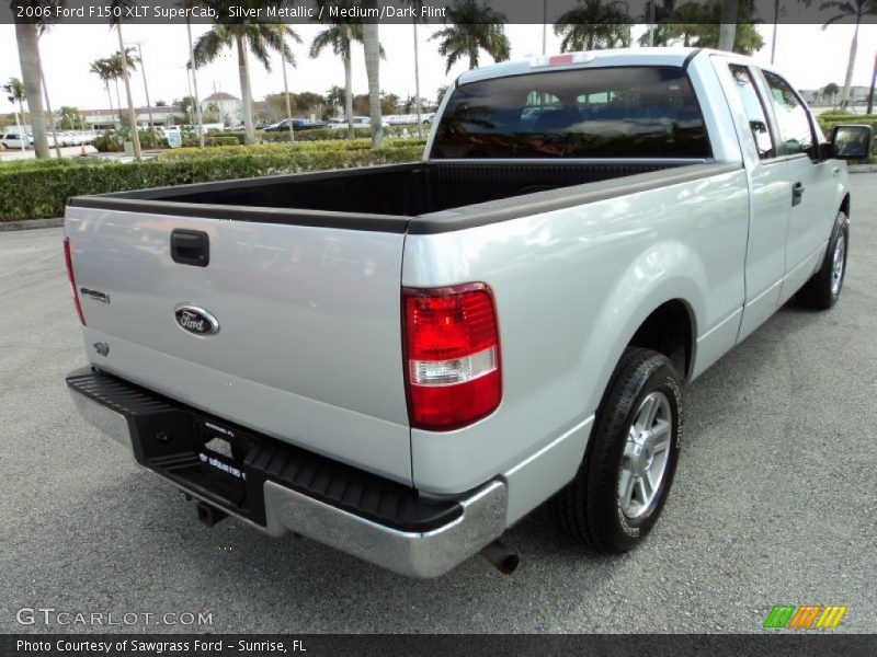 Silver Metallic / Medium/Dark Flint 2006 Ford F150 XLT SuperCab