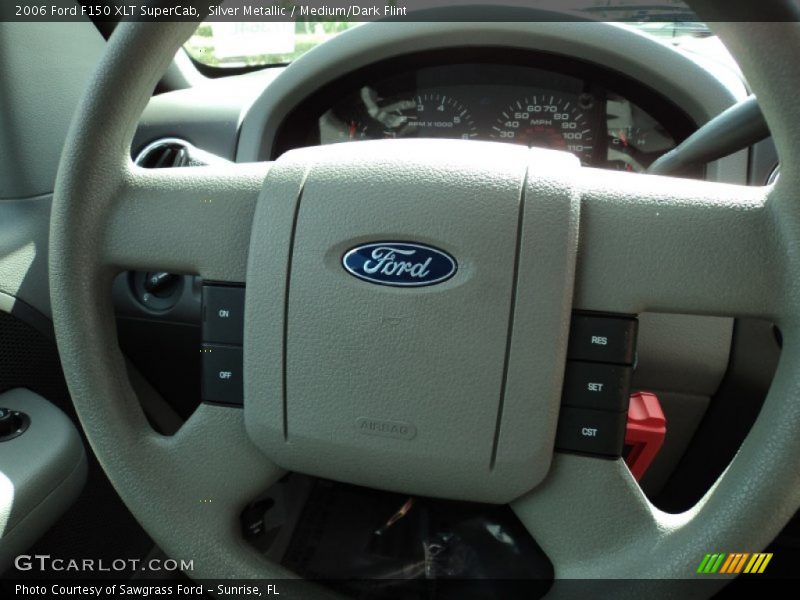 Silver Metallic / Medium/Dark Flint 2006 Ford F150 XLT SuperCab