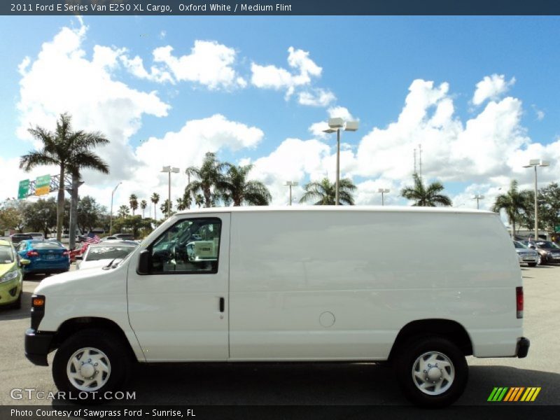 Oxford White / Medium Flint 2011 Ford E Series Van E250 XL Cargo