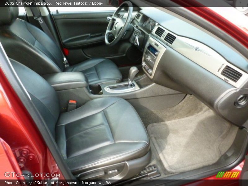 Red Jewel Tintcoat / Ebony 2009 Chevrolet Impala SS