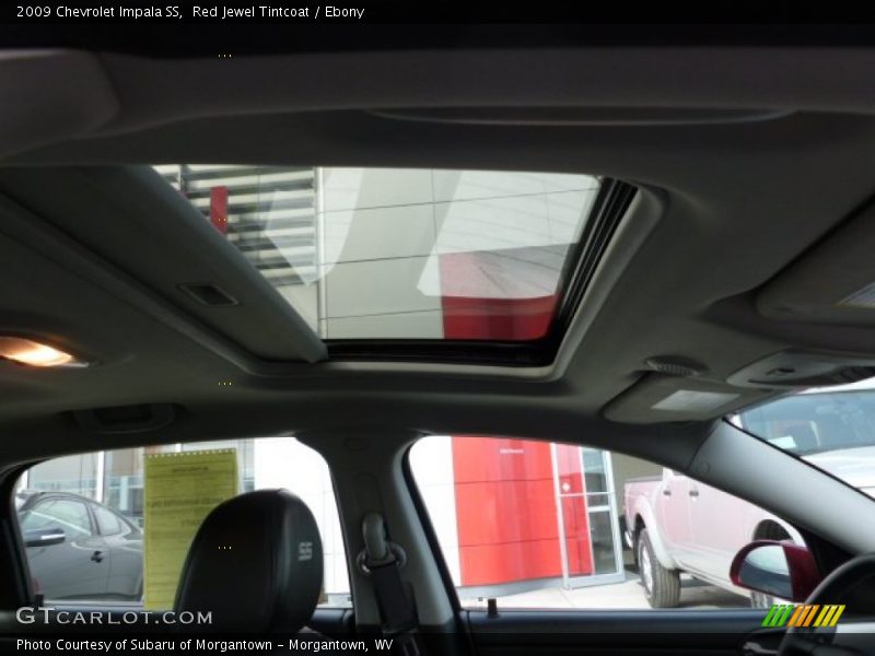 Red Jewel Tintcoat / Ebony 2009 Chevrolet Impala SS