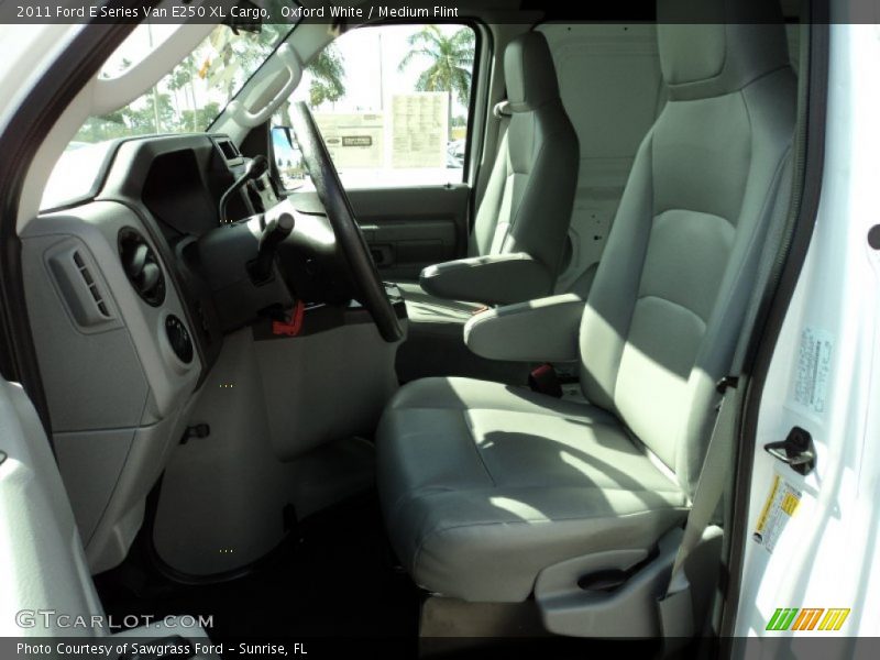 Oxford White / Medium Flint 2011 Ford E Series Van E250 XL Cargo