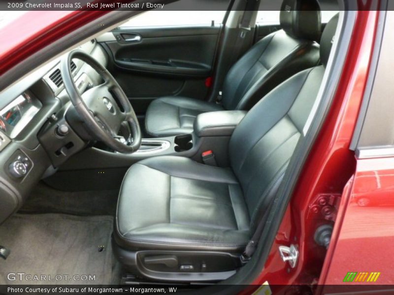Red Jewel Tintcoat / Ebony 2009 Chevrolet Impala SS