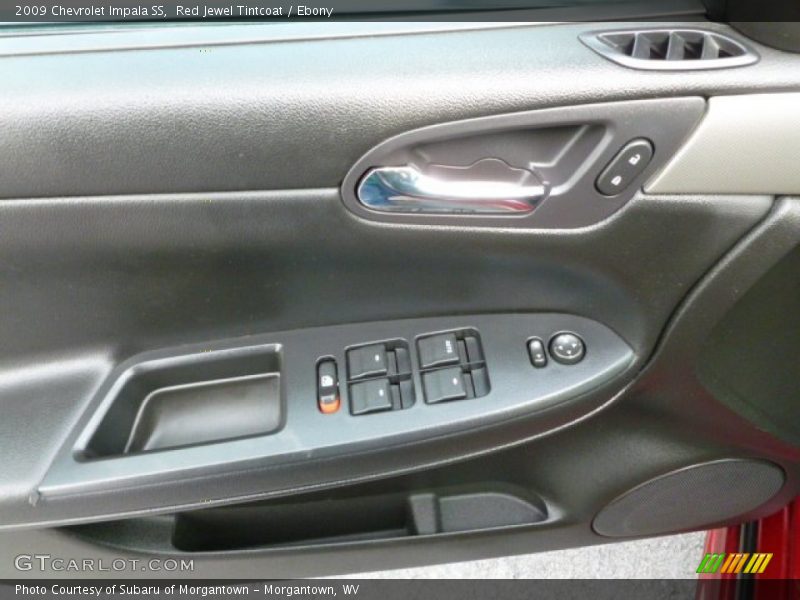 Red Jewel Tintcoat / Ebony 2009 Chevrolet Impala SS
