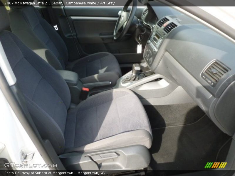 Campanella White / Art Gray 2007 Volkswagen Jetta 2.5 Sedan