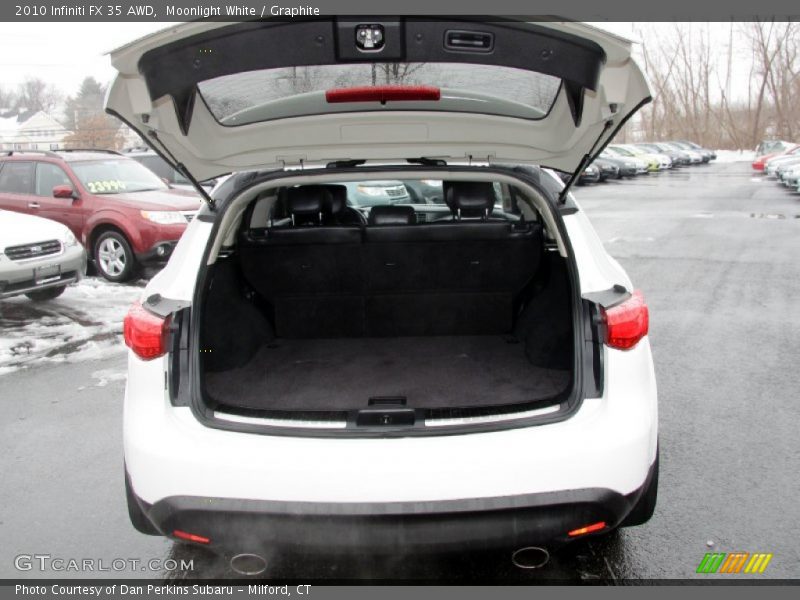 Moonlight White / Graphite 2010 Infiniti FX 35 AWD