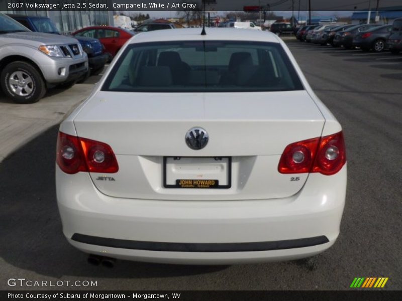 Campanella White / Art Gray 2007 Volkswagen Jetta 2.5 Sedan