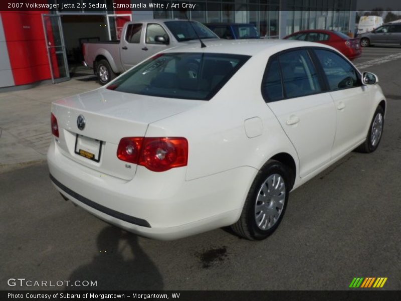 Campanella White / Art Gray 2007 Volkswagen Jetta 2.5 Sedan