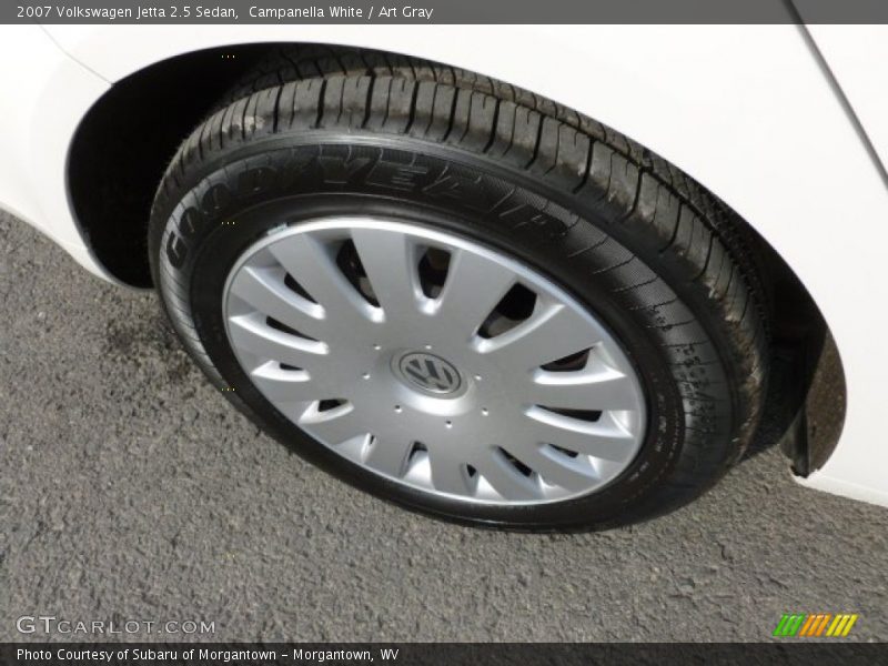 Campanella White / Art Gray 2007 Volkswagen Jetta 2.5 Sedan