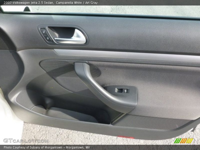 Campanella White / Art Gray 2007 Volkswagen Jetta 2.5 Sedan