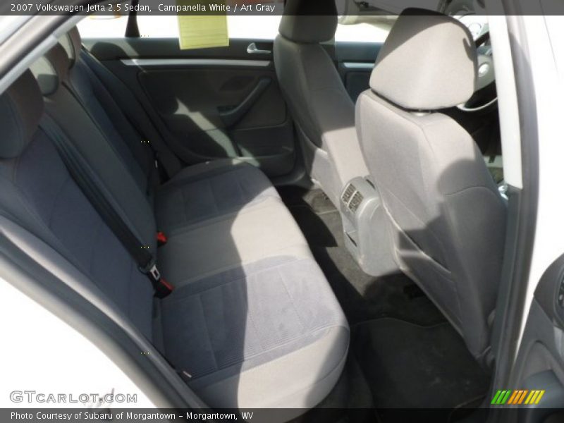 Campanella White / Art Gray 2007 Volkswagen Jetta 2.5 Sedan