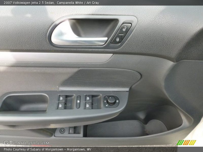 Campanella White / Art Gray 2007 Volkswagen Jetta 2.5 Sedan