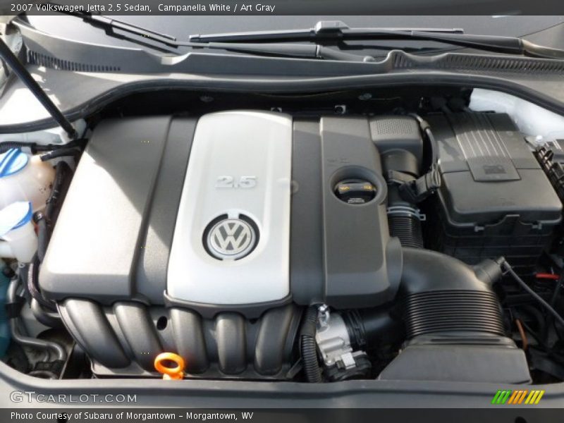 Campanella White / Art Gray 2007 Volkswagen Jetta 2.5 Sedan