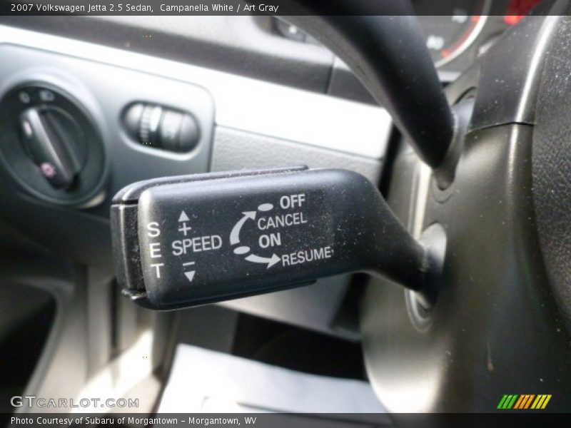 Campanella White / Art Gray 2007 Volkswagen Jetta 2.5 Sedan