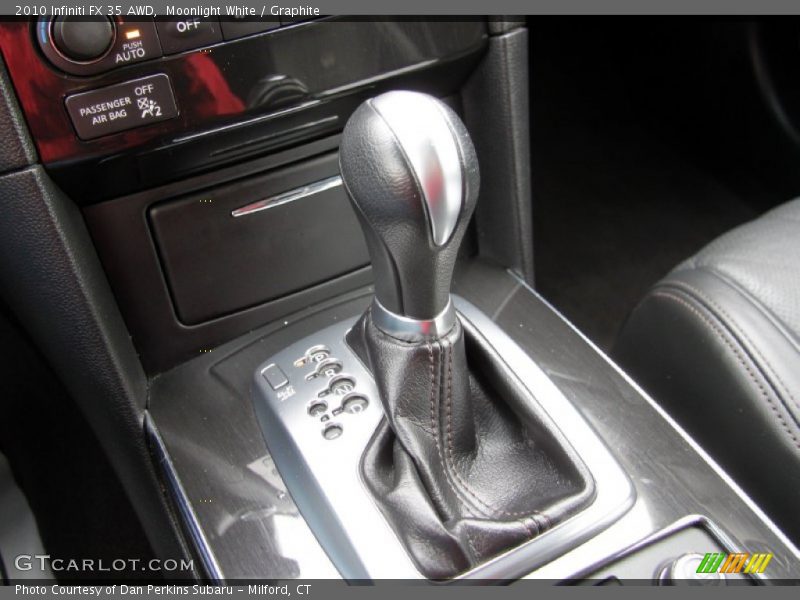 Moonlight White / Graphite 2010 Infiniti FX 35 AWD