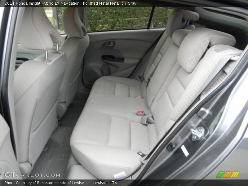Polished Metal Metallic / Gray 2011 Honda Insight Hybrid EX Navigation