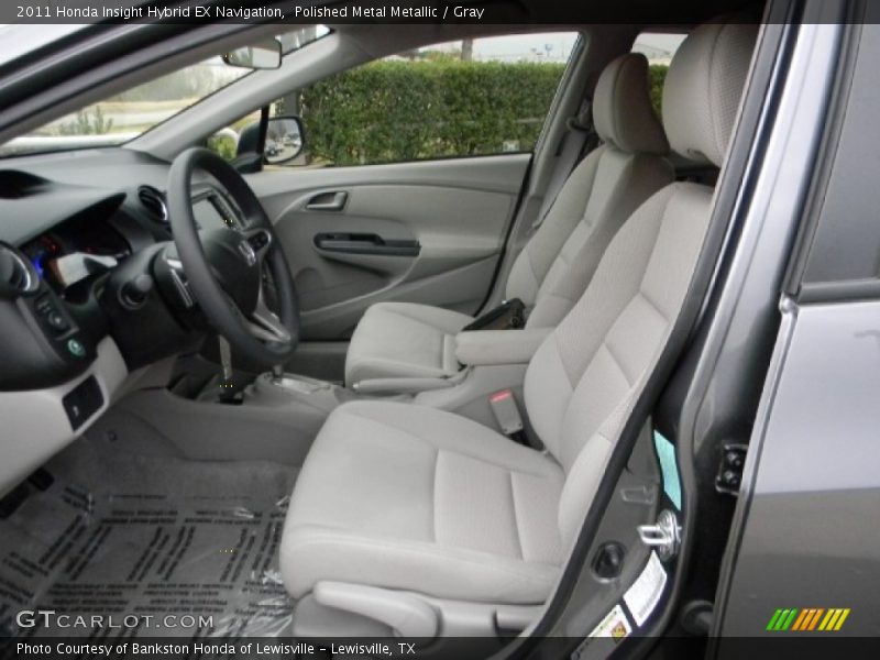  2011 Insight Hybrid EX Navigation Gray Interior