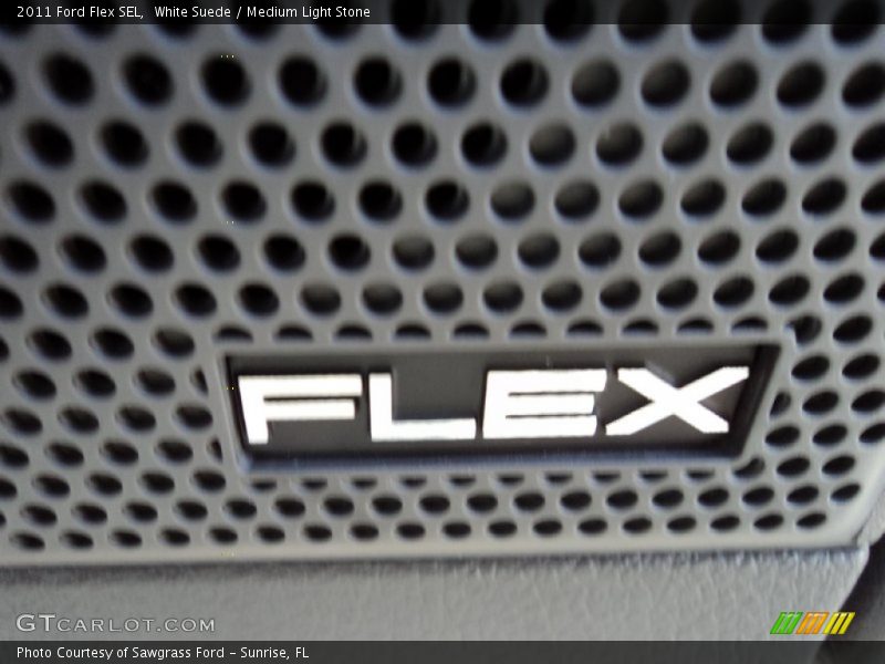 White Suede / Medium Light Stone 2011 Ford Flex SEL