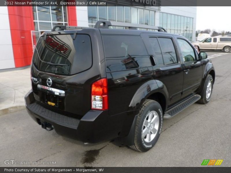 Espresso Black / Cafe Latte 2012 Nissan Pathfinder SV 4x4