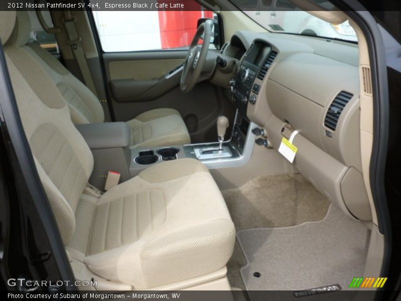 Espresso Black / Cafe Latte 2012 Nissan Pathfinder SV 4x4